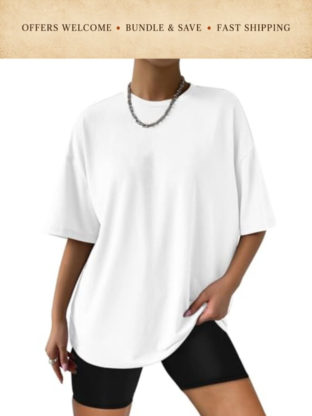 Oversized Loose Fit Short Sleeve Gym Tee Tops